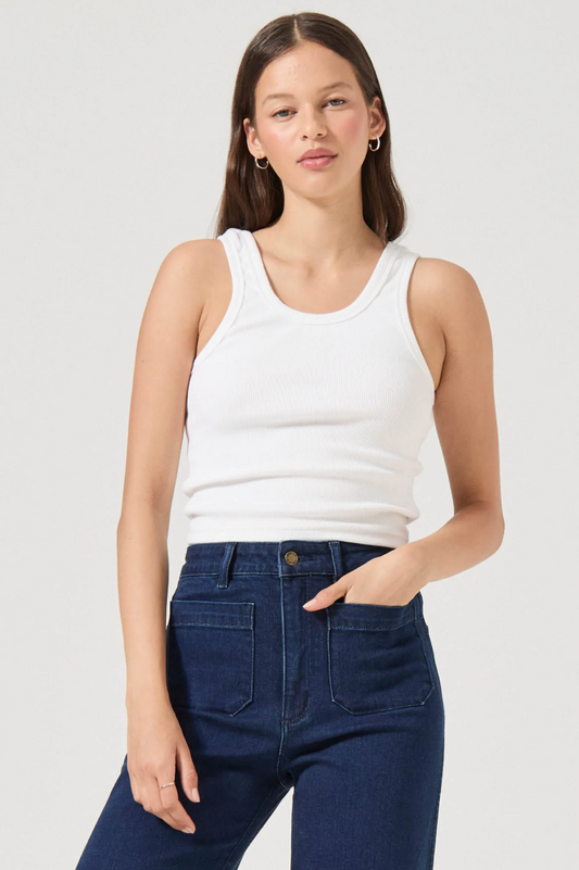 Toni Tank - Vintage White