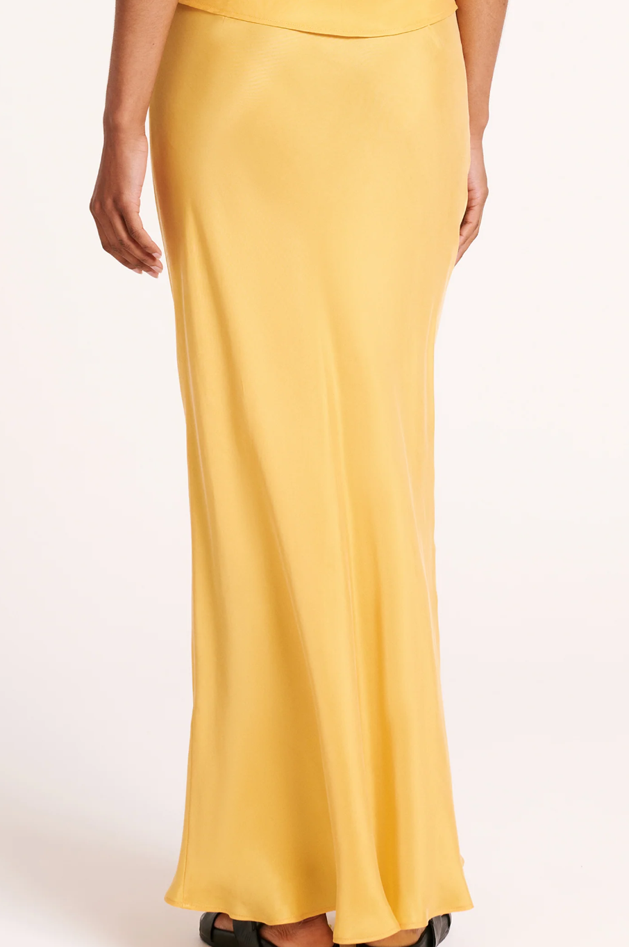 Lea Cupro Skirt - Marigold