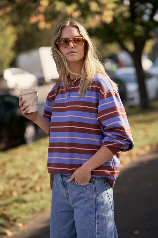 Romy Crew - Vintage Blue Pink Clay