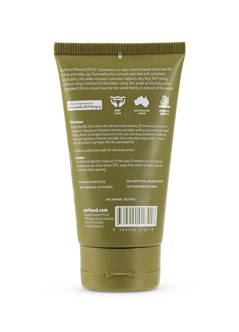 Surfmud Mineral Sunscreen SPF50+