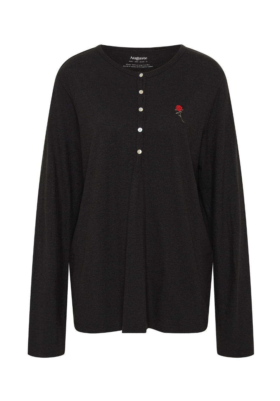 Kirby Henley Tee - Black