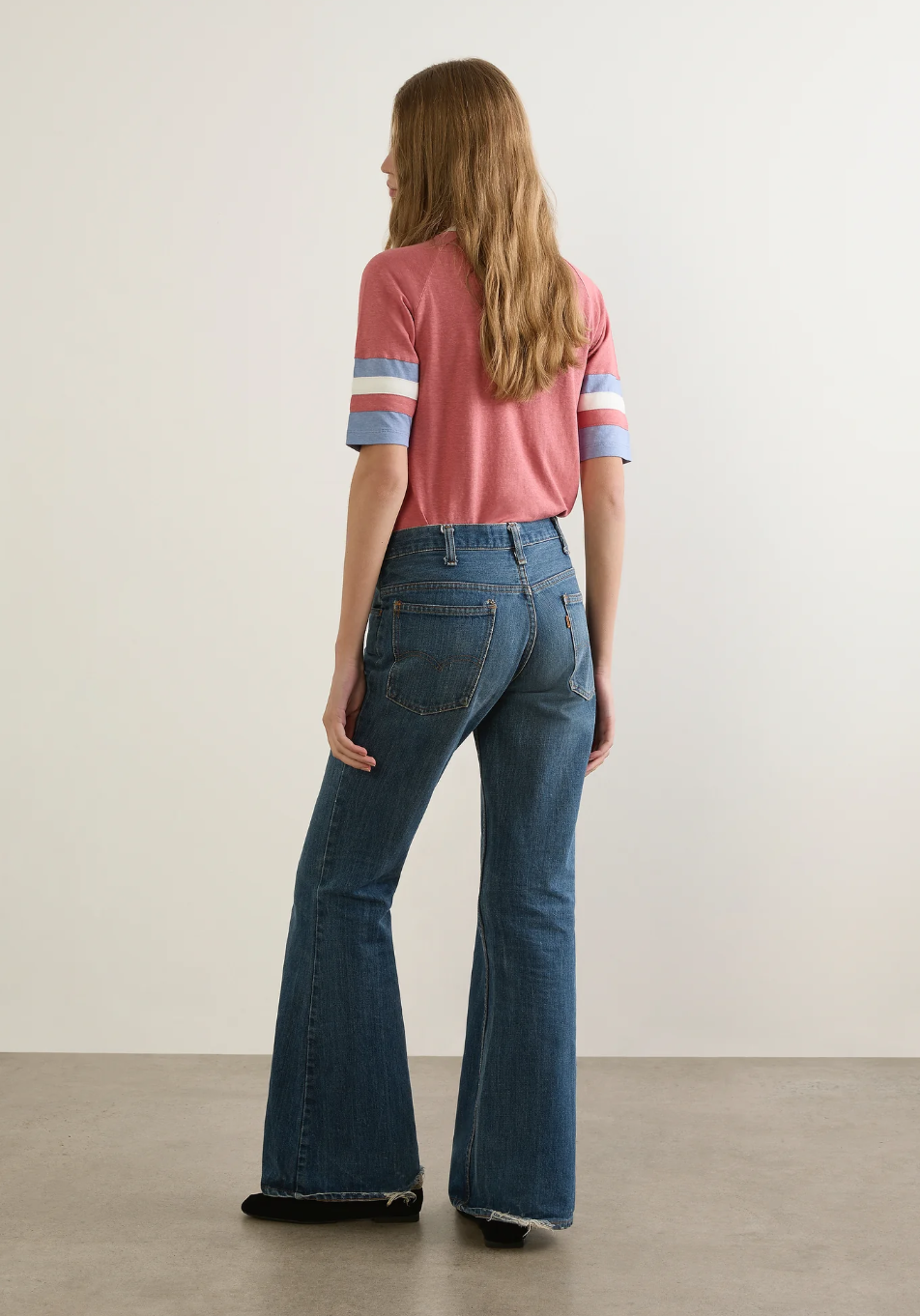Cali Raglan Tee - Dusty Pink