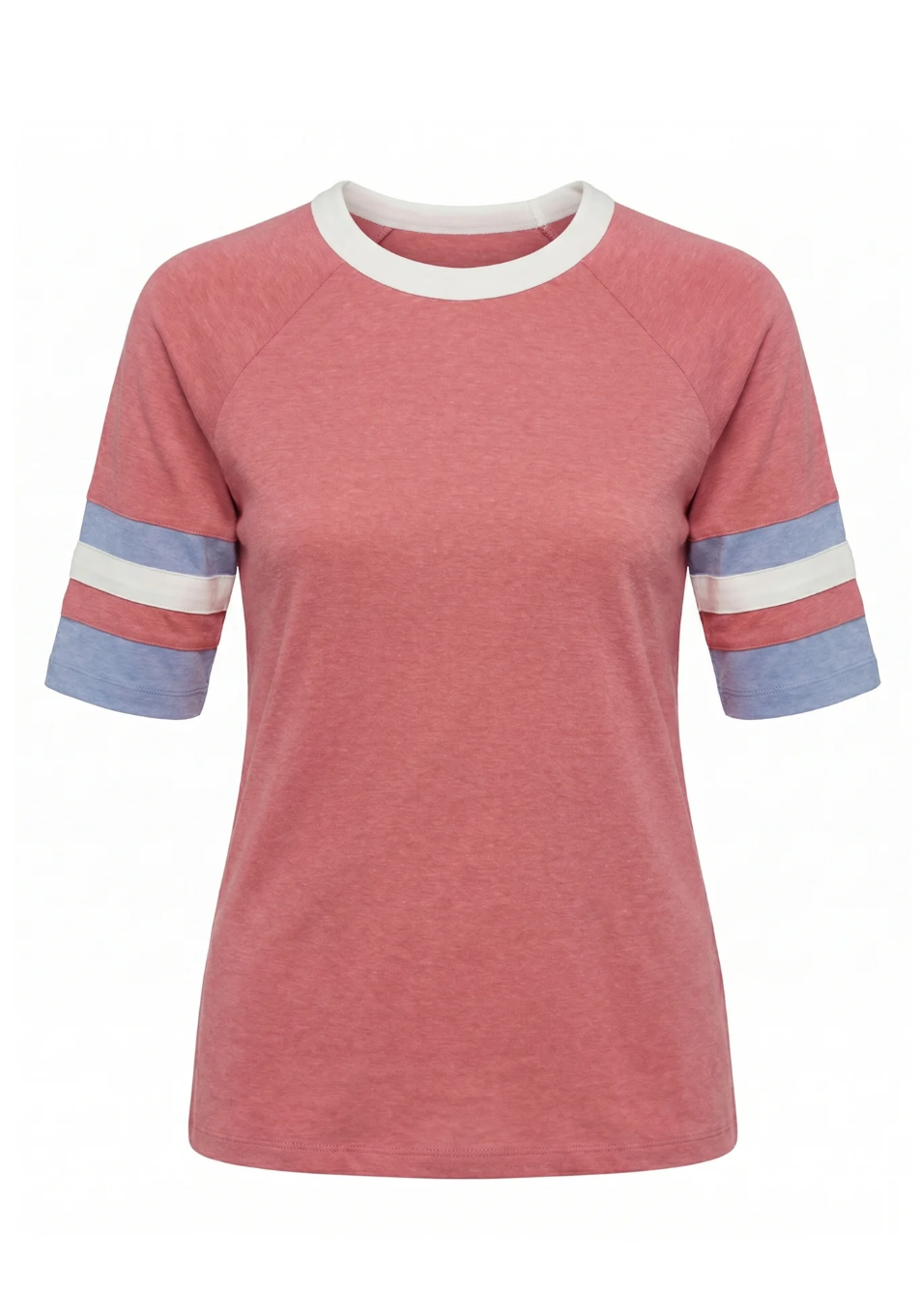 Cali Raglan Tee - Dusty Pink