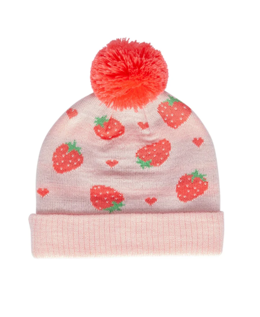 Strawberry Fields Merino Beanie