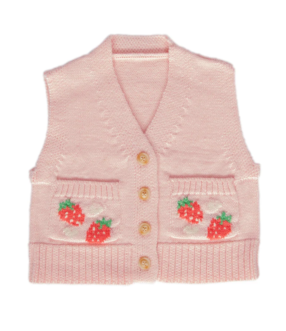 Strawberry Fields Merino Vest