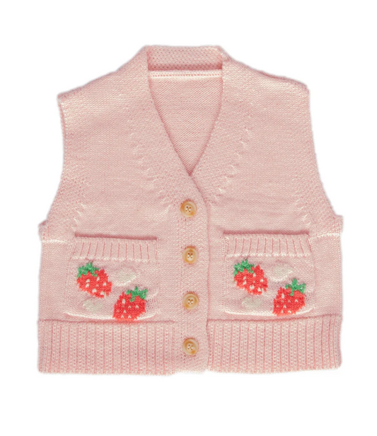 Strawberry Fields Merino Vest