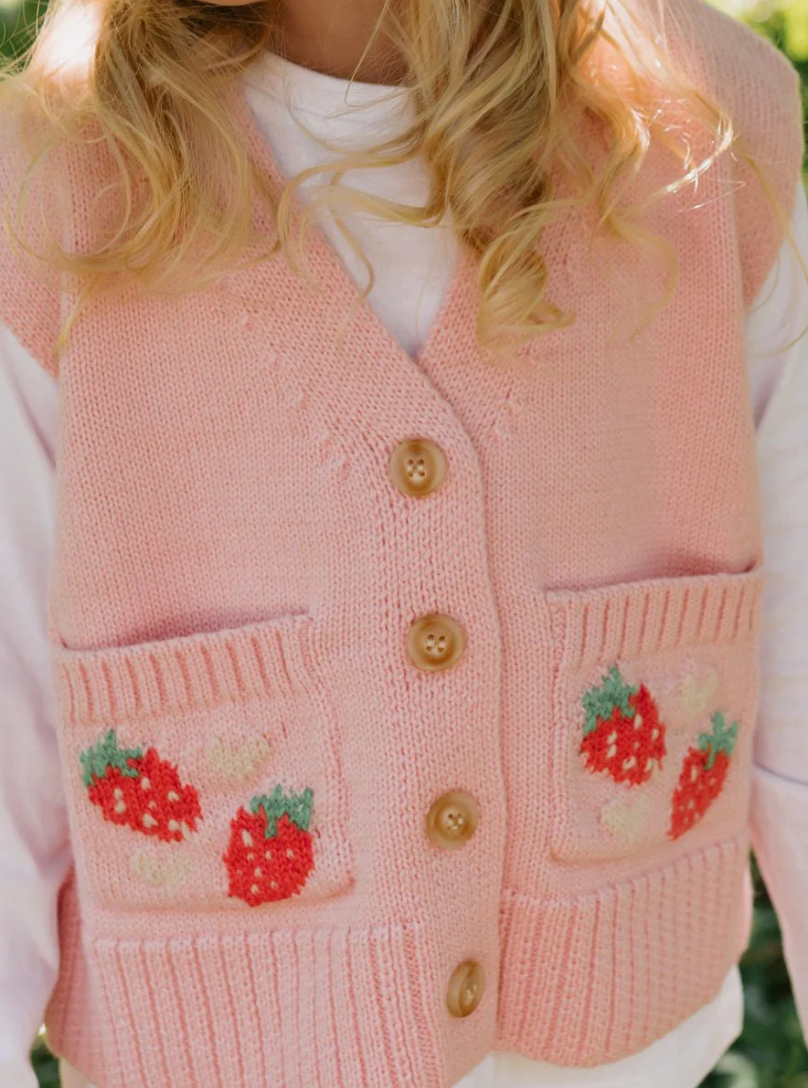 Strawberry Fields Merino Vest