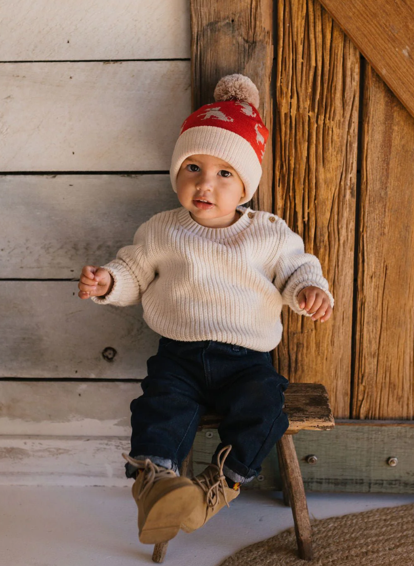 Puppy Dog Merino Beanie