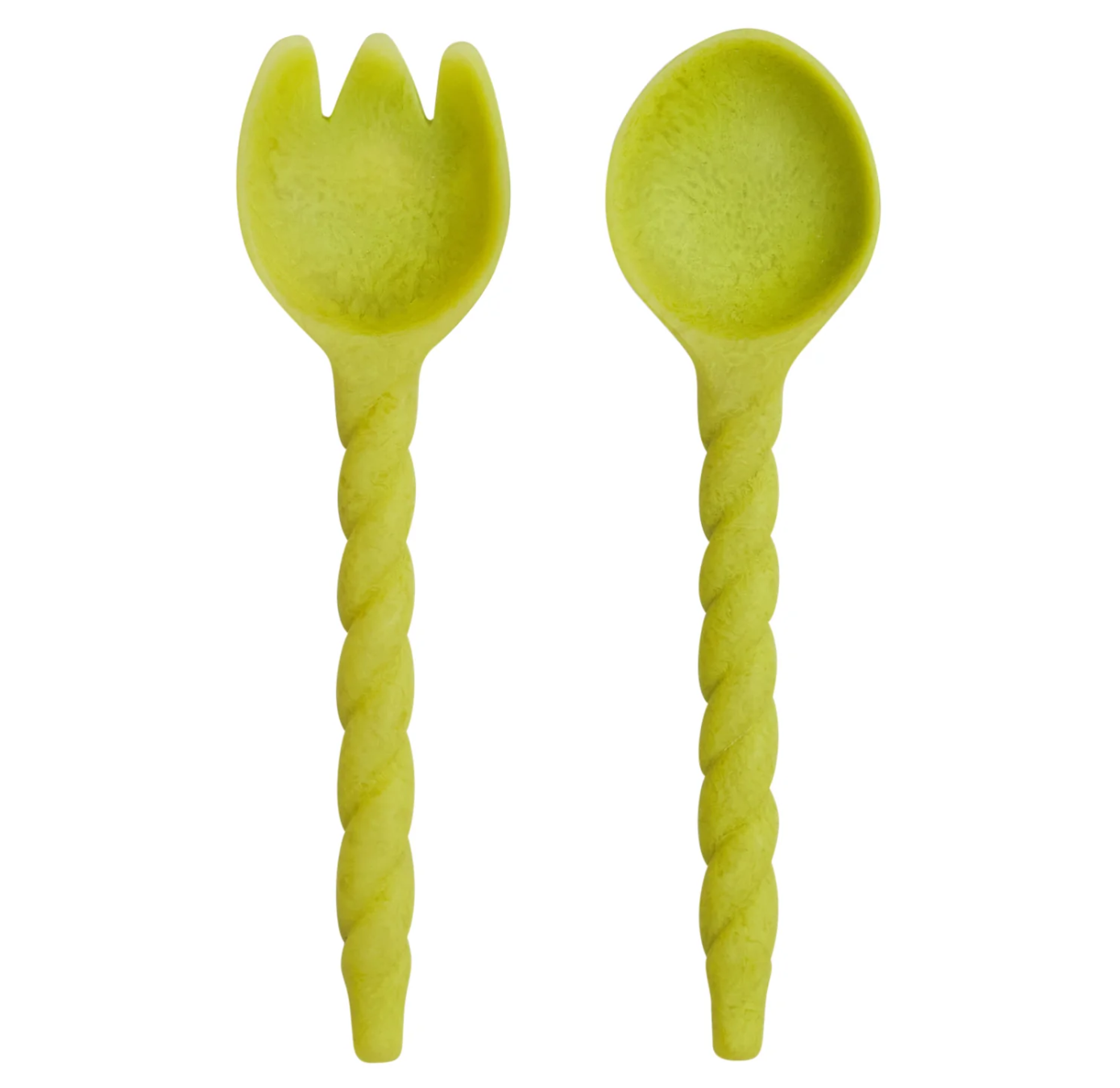 Rose Salad Servers - Anise