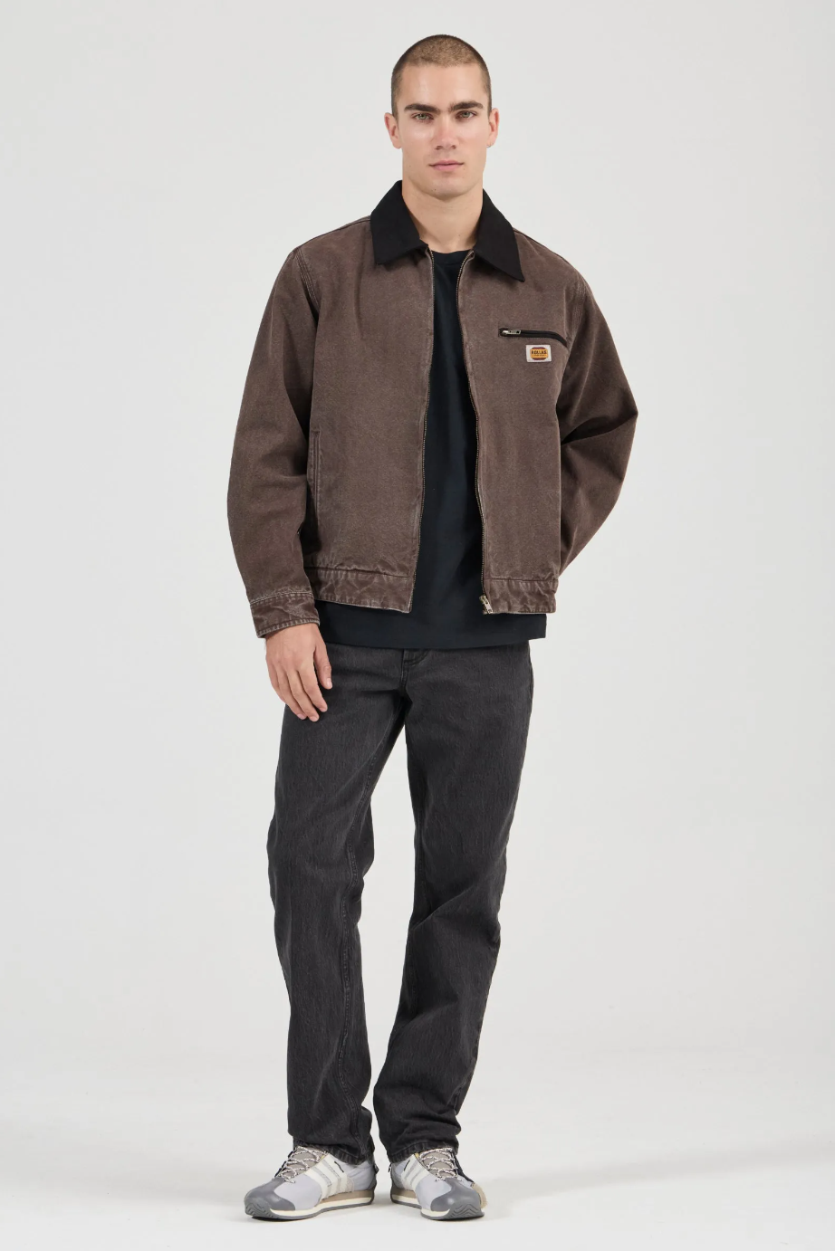 Nailhead Miner Jacket - Espresso