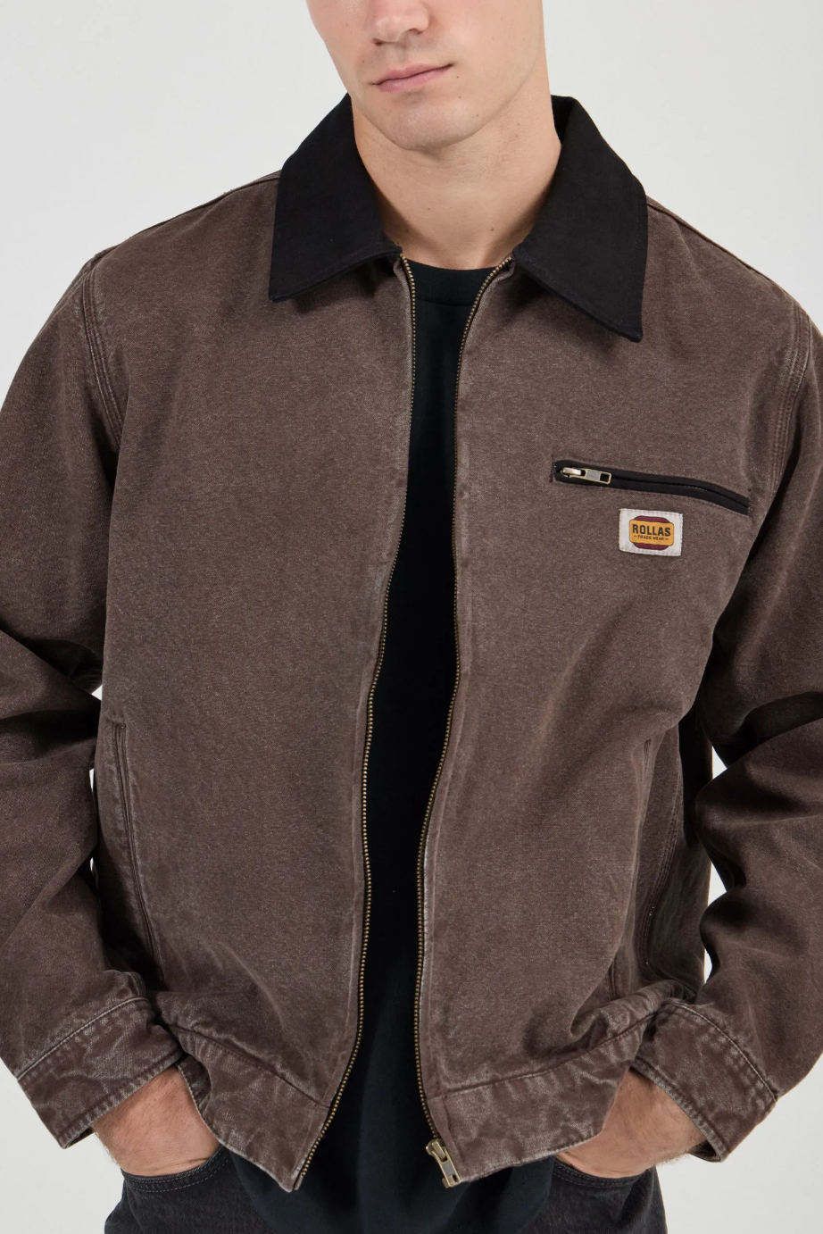 Nailhead Miner Jacket - Espresso