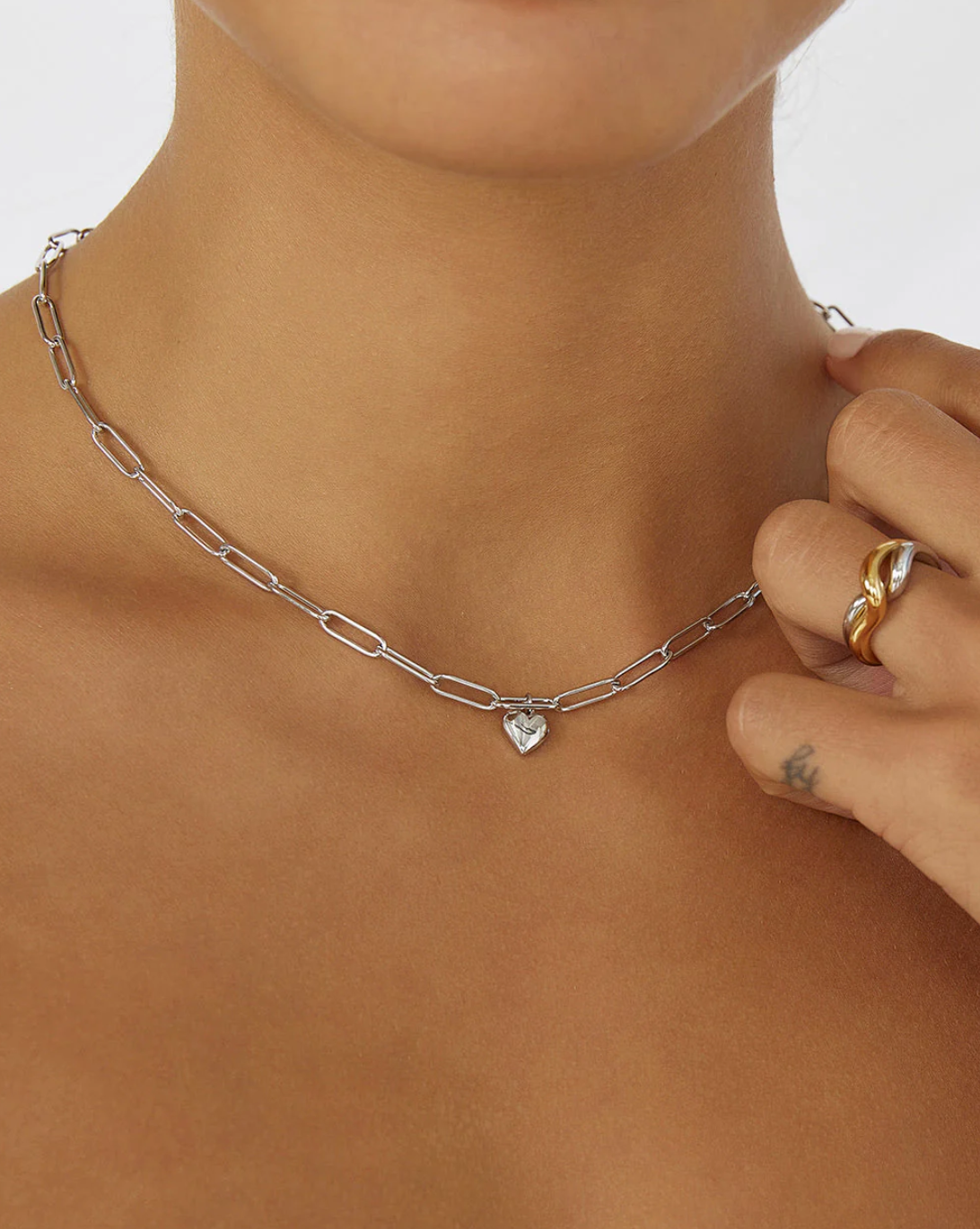 Treasure Silver Necklace