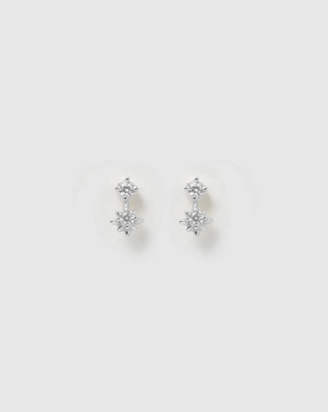 Bonnie Silver Stud Earrings