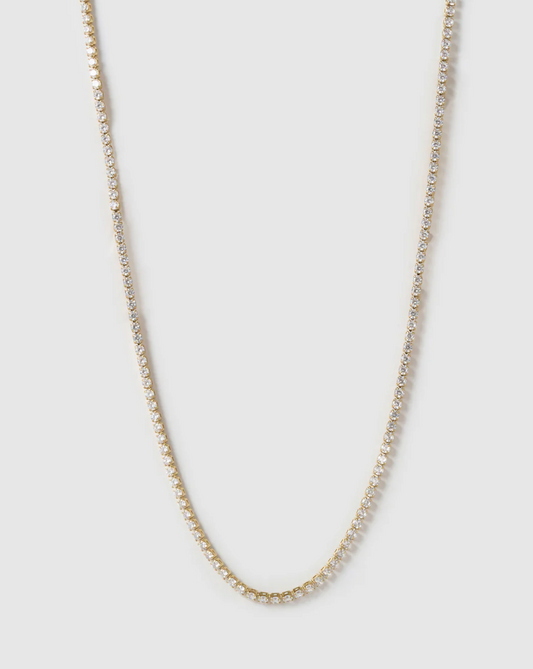 Charlize Tennis Necklace