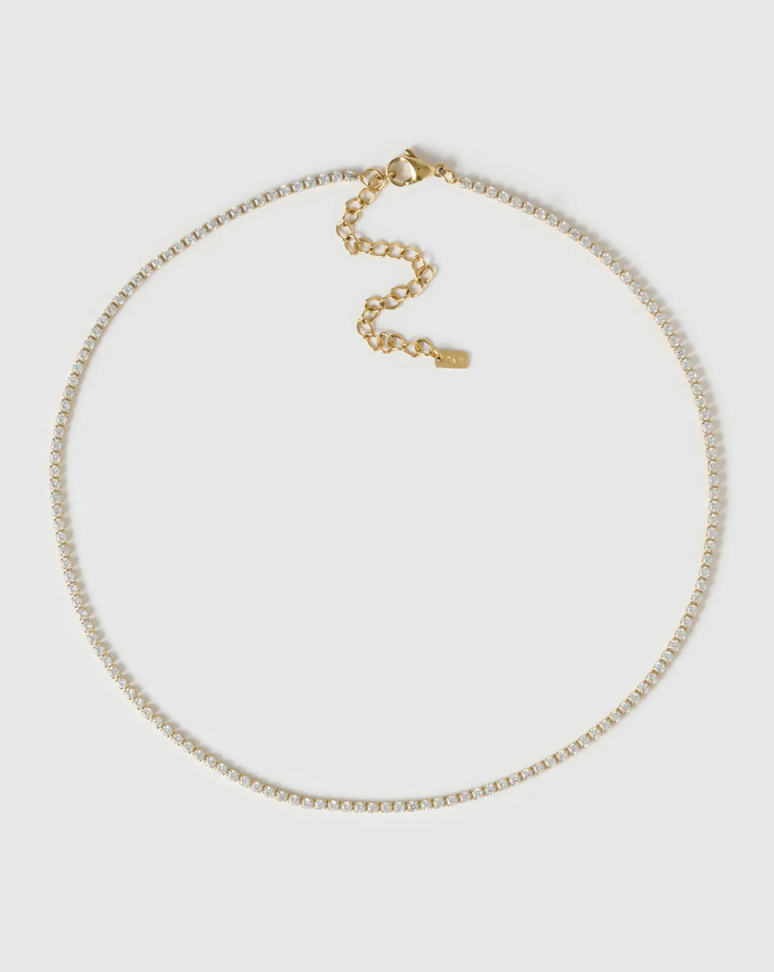 Charlize Tennis Necklace
