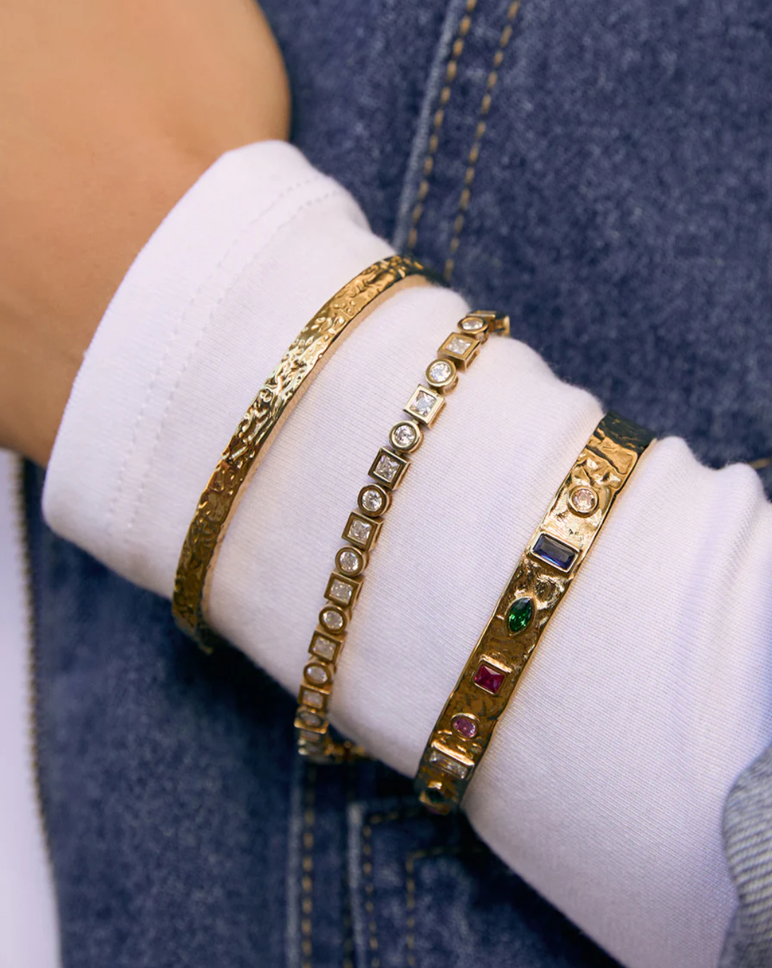 Isabella Gold Cuff