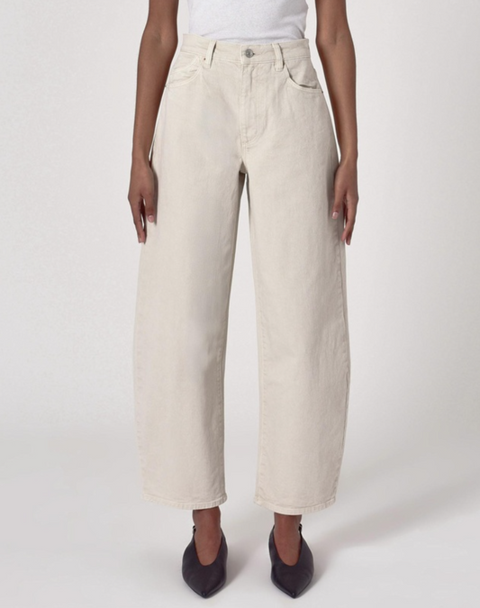 Gigi Barrel Jean - Salt