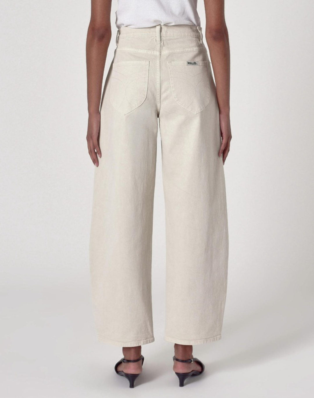 Gigi Barrel Jean - Salt