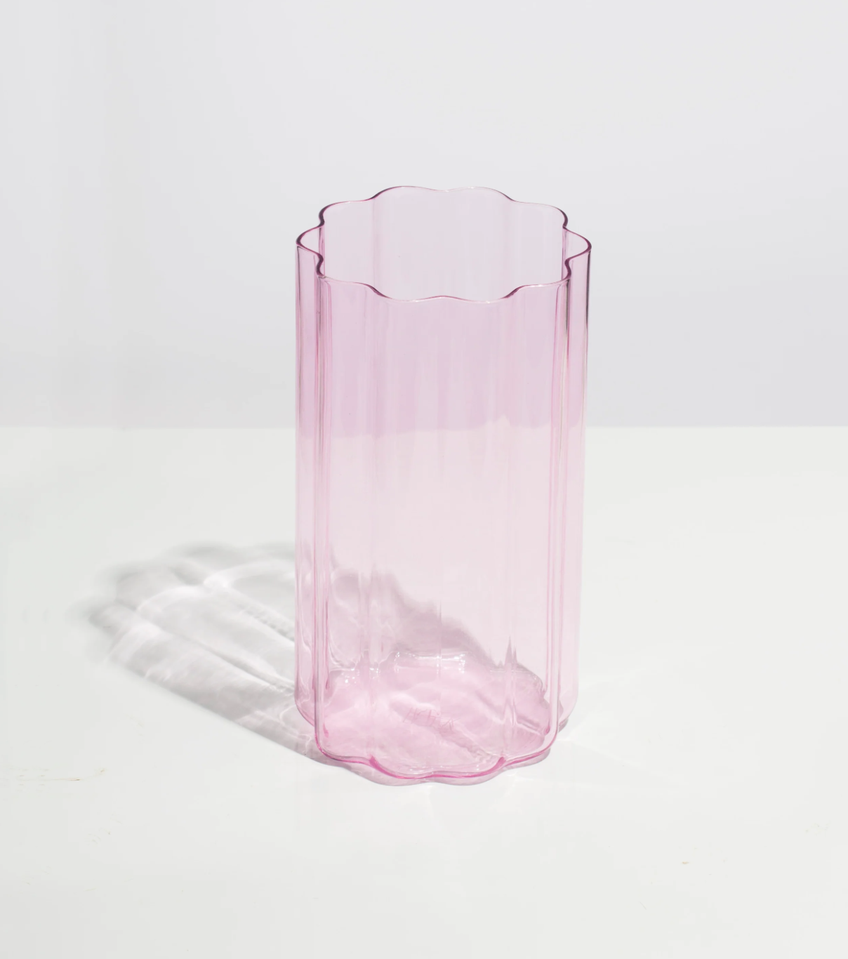 Wave Vase - Pink