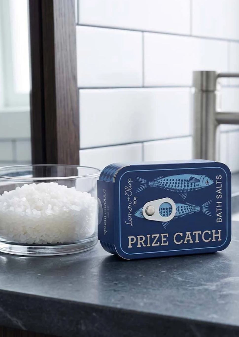 Prize Catch Bath Salts - Lemon & Olive