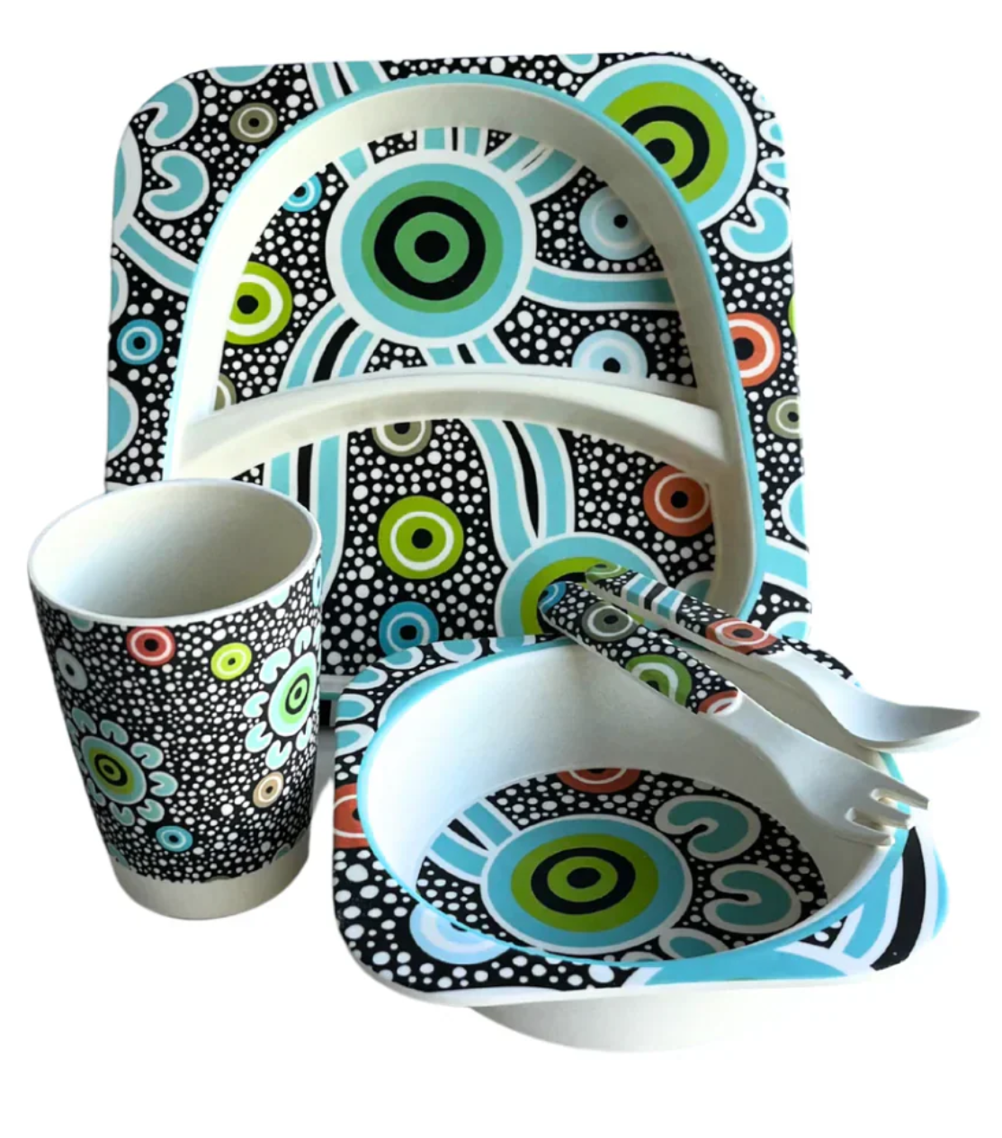 Bamboo Kids Dinner Set - Merindah Design