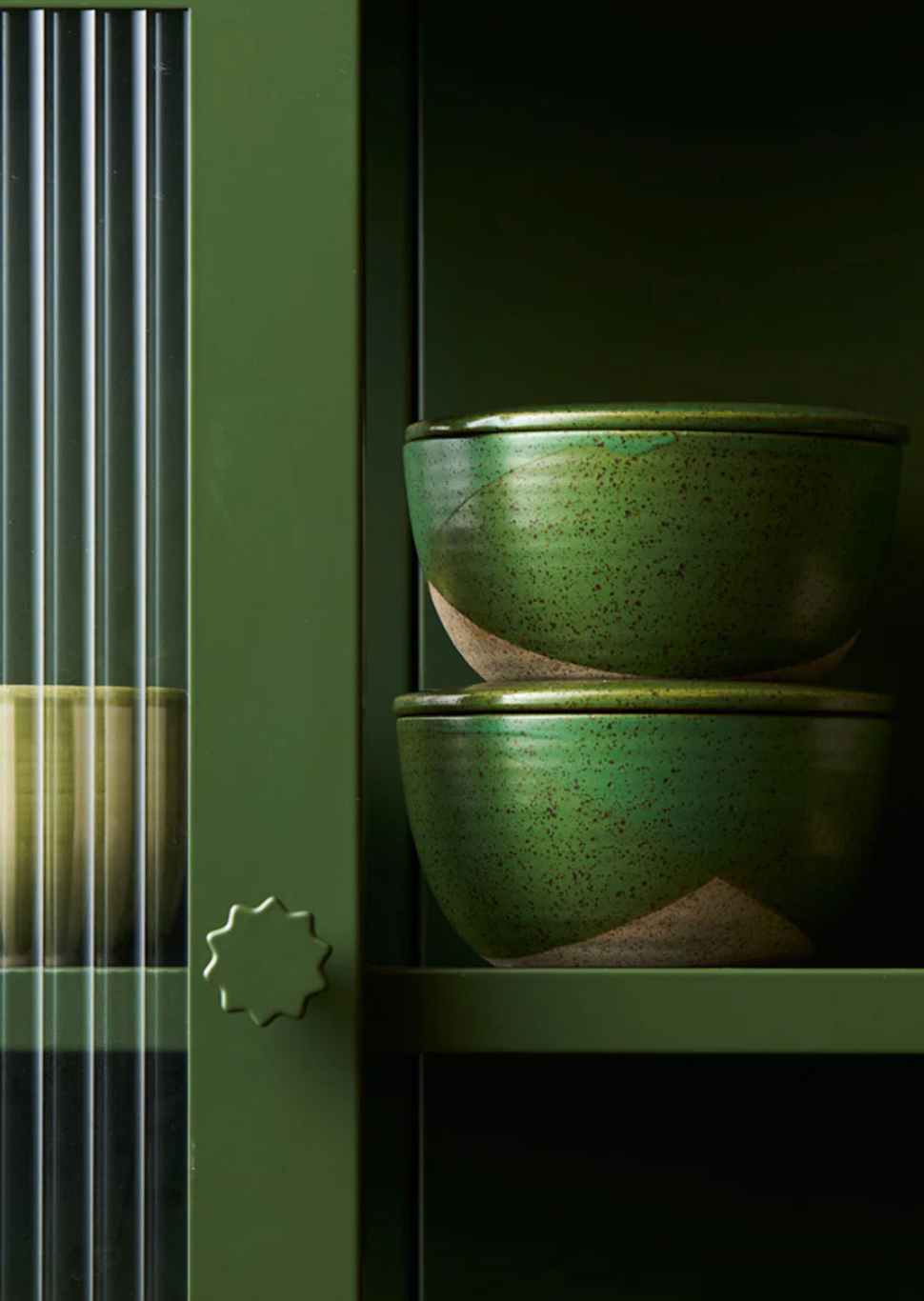 Set of 2 360ml Containers  - Green Wanderers