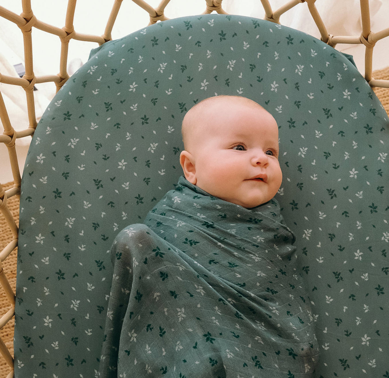 Pine Organic Muslin Wrap Swaddle