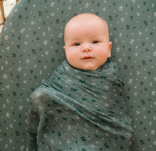 Pine Organic Muslin Wrap Swaddle