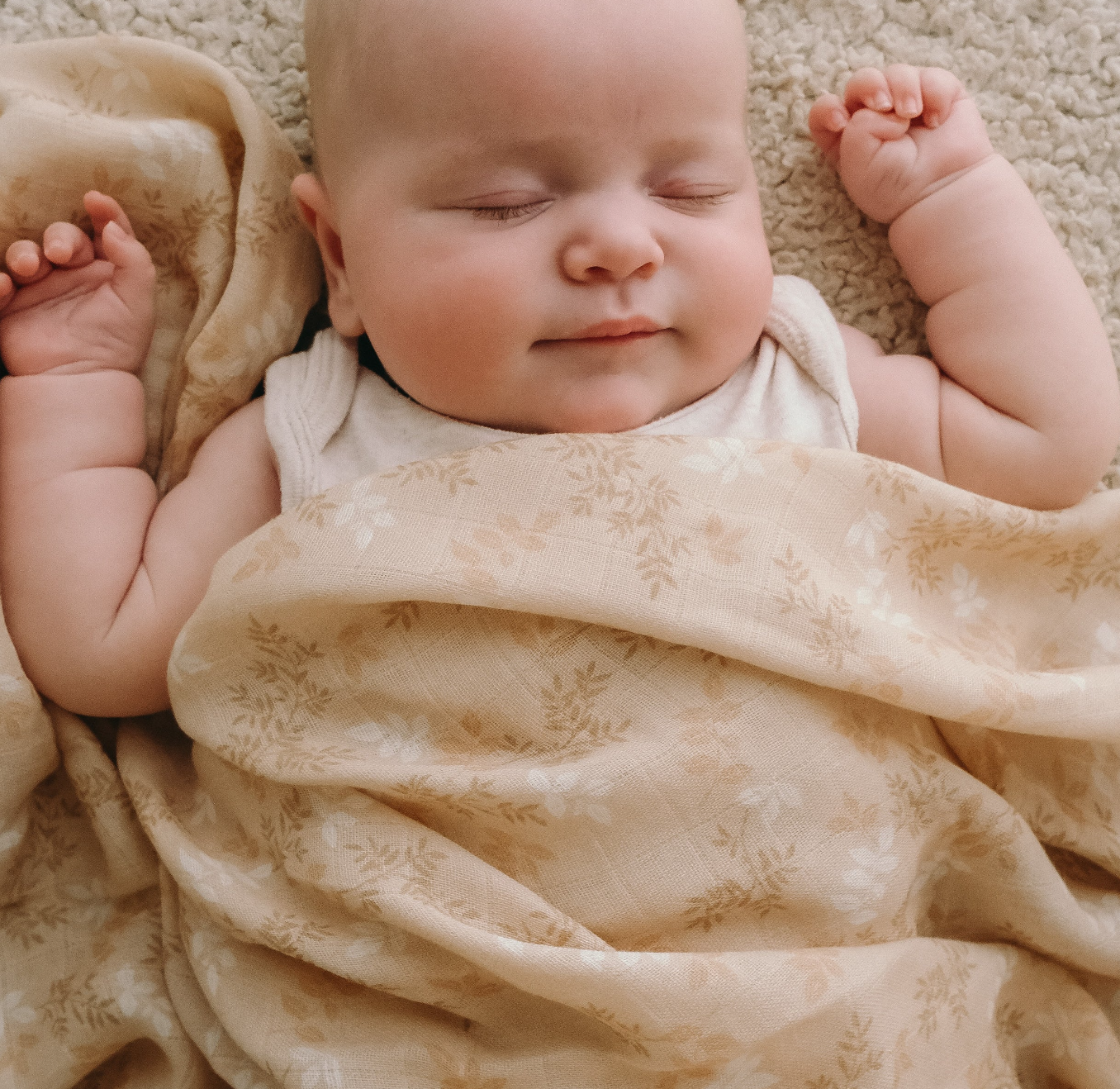 Cedarwood Organic Muslin Wrap Swaddle