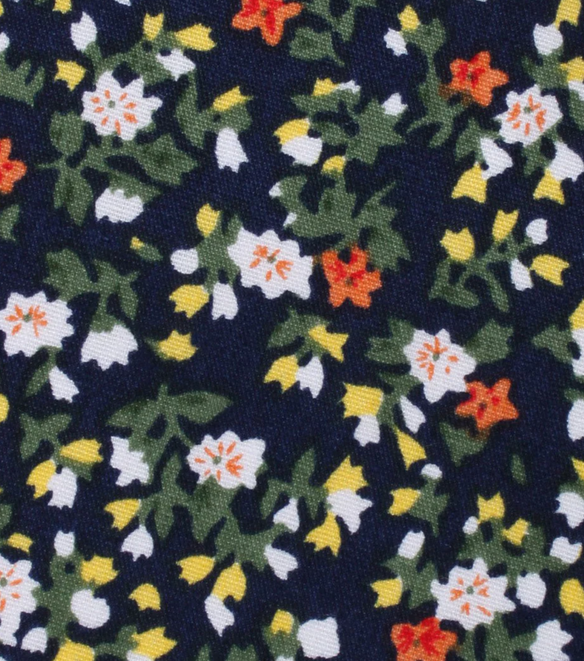 Anemone Floral Skinny Tie