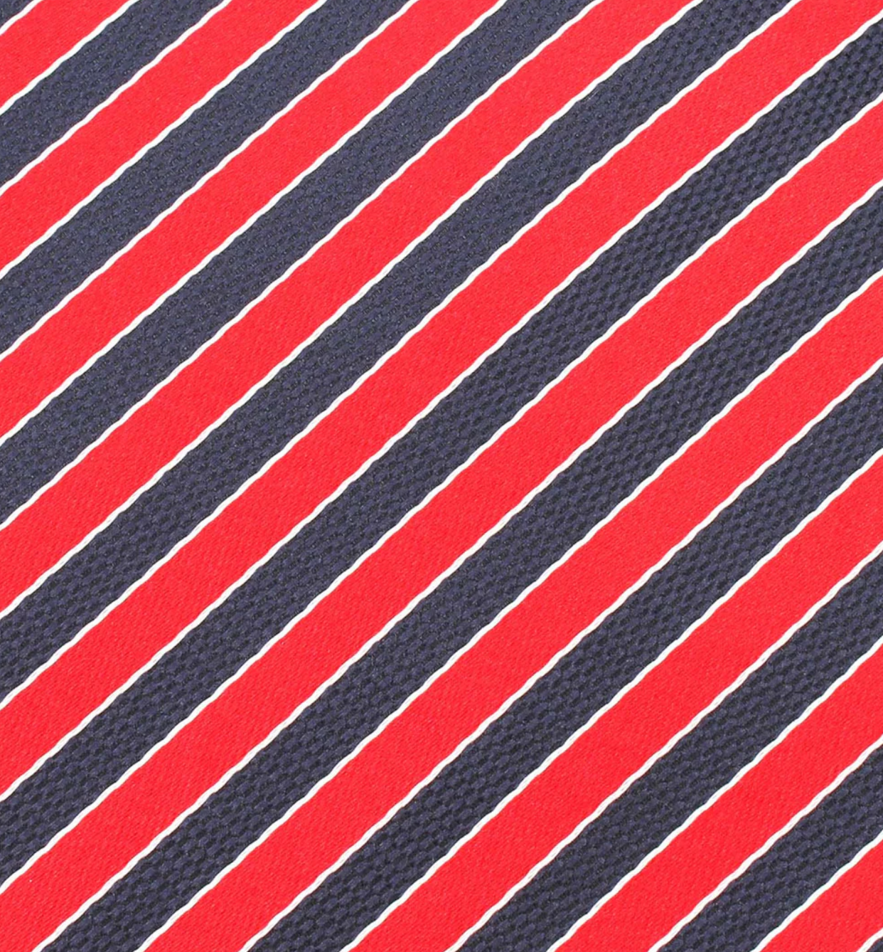 Striped Maroon with Navy Blue Bow Tie