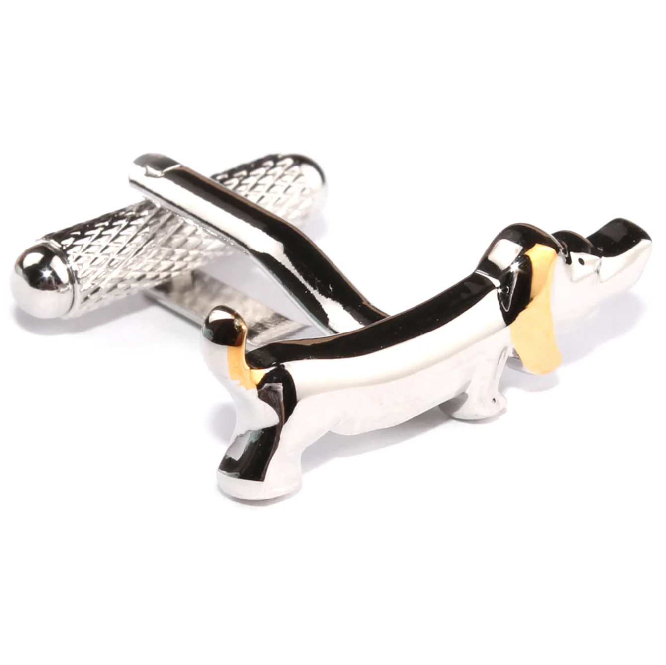 Silver Dog Cufflinks