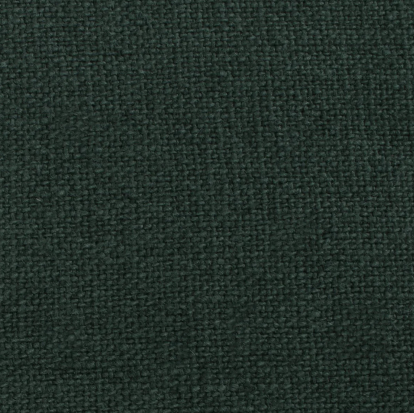 Emerald Dark Green Linen Skinny Tie