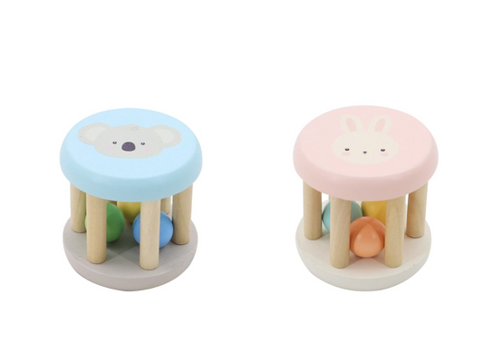 Wooden Rattle -  Koala & Bunny