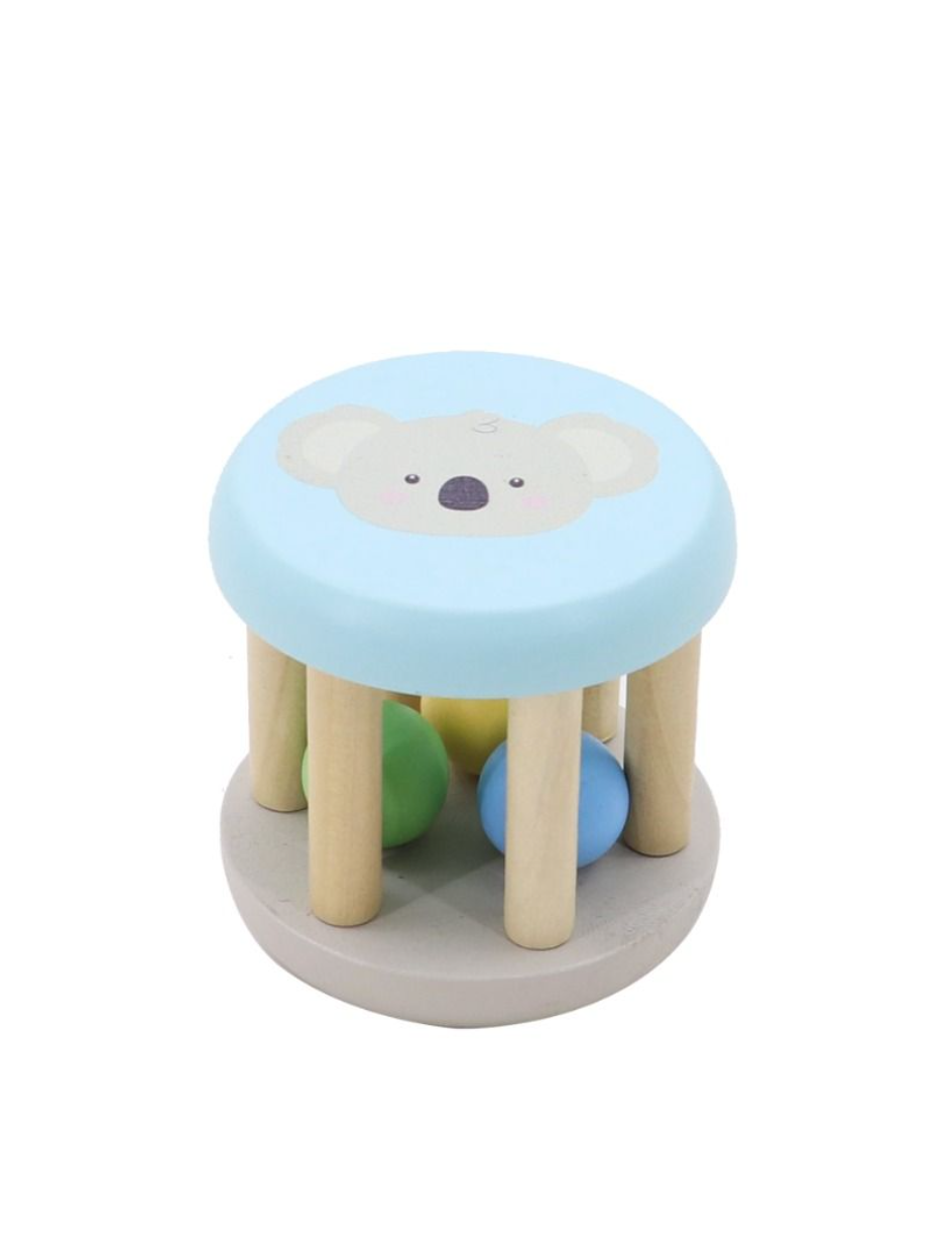 Wooden Rattle -  Koala & Bunny