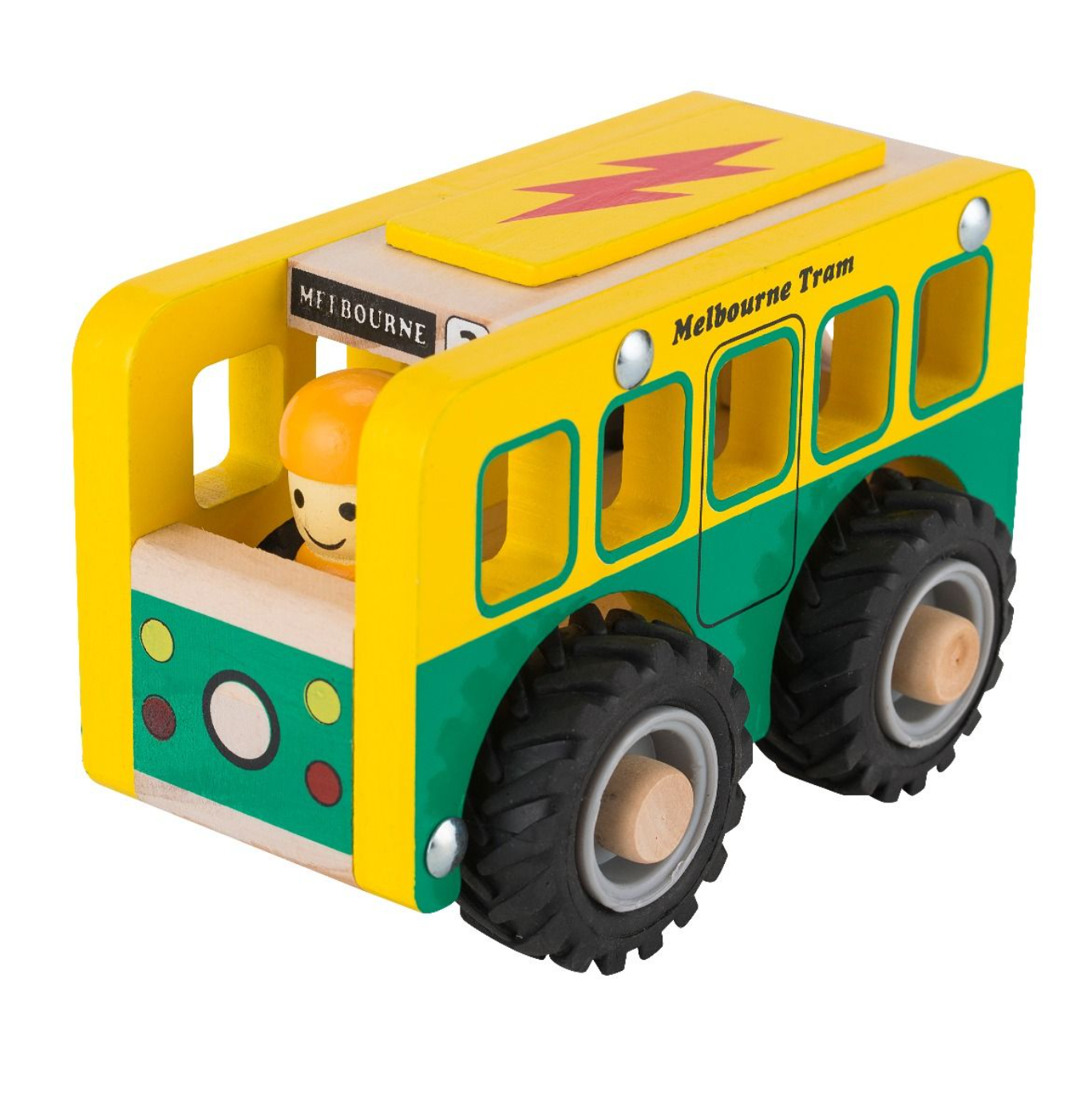 Wooden Tram Vehicle