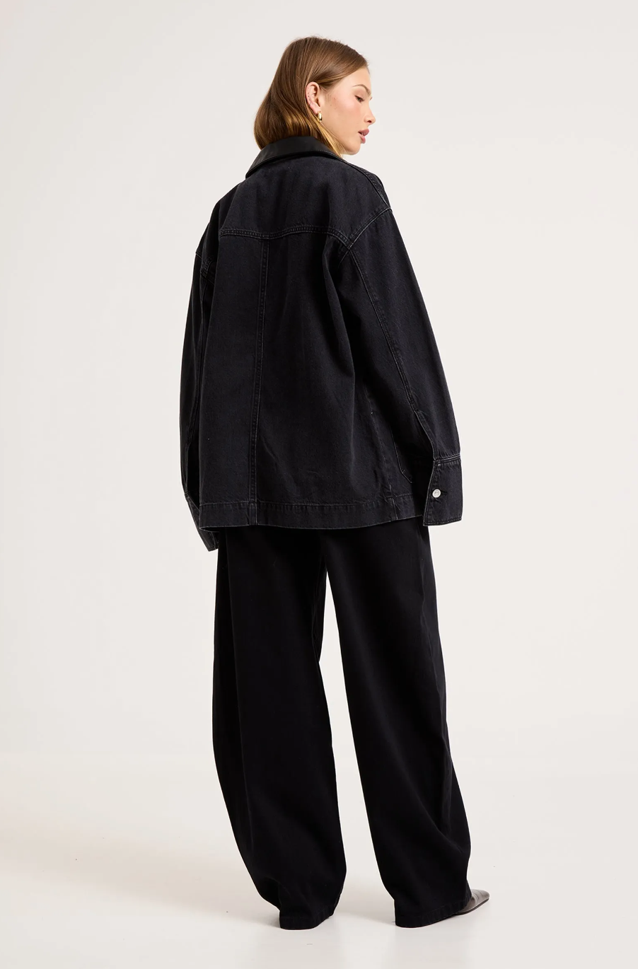 Denim Chore Jacket - Mercer Black