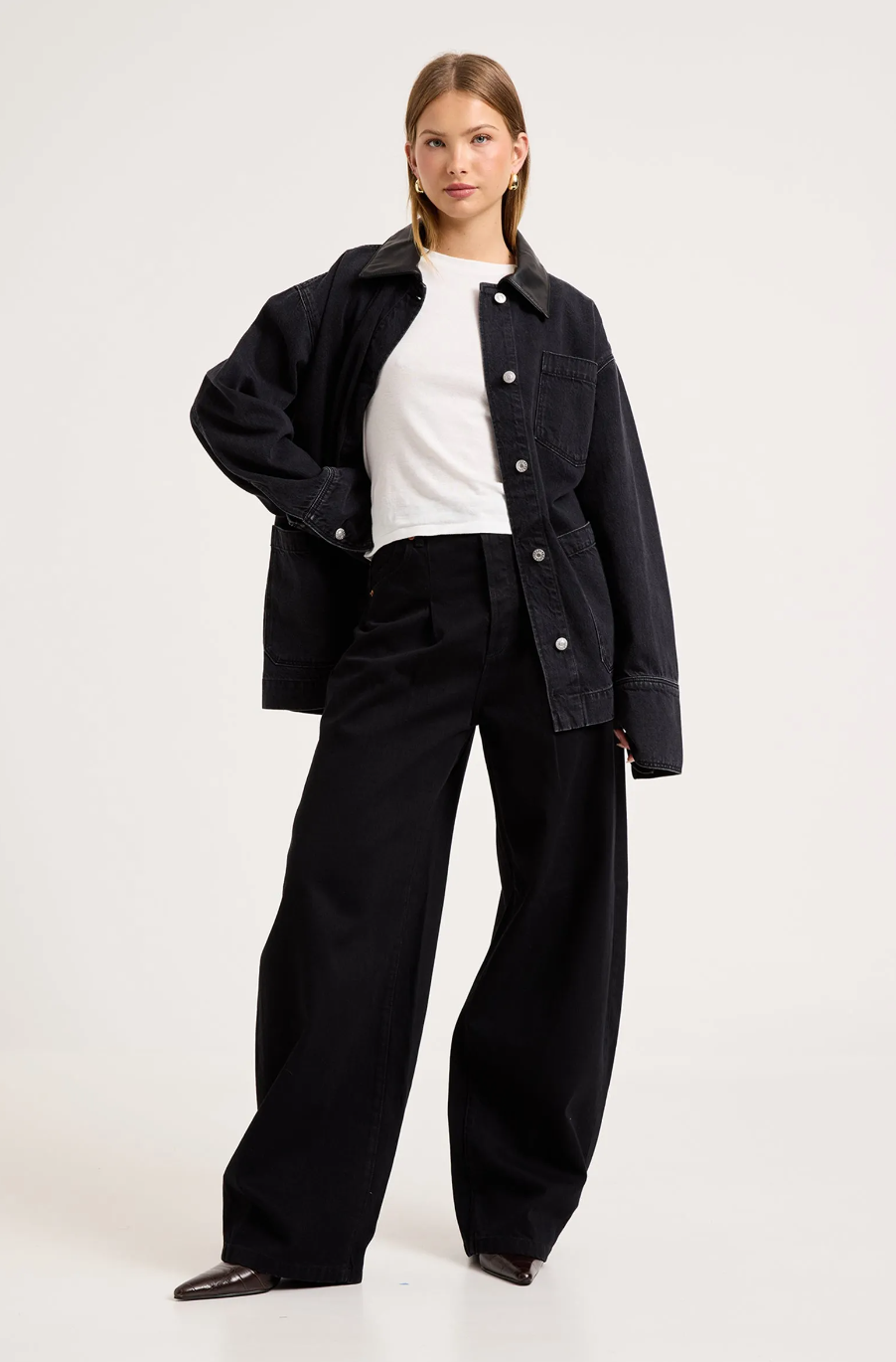 Denim Chore Jacket - Mercer Black