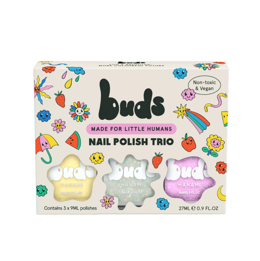 Kids Sprinkle Buds Trio Nail Polish Pack