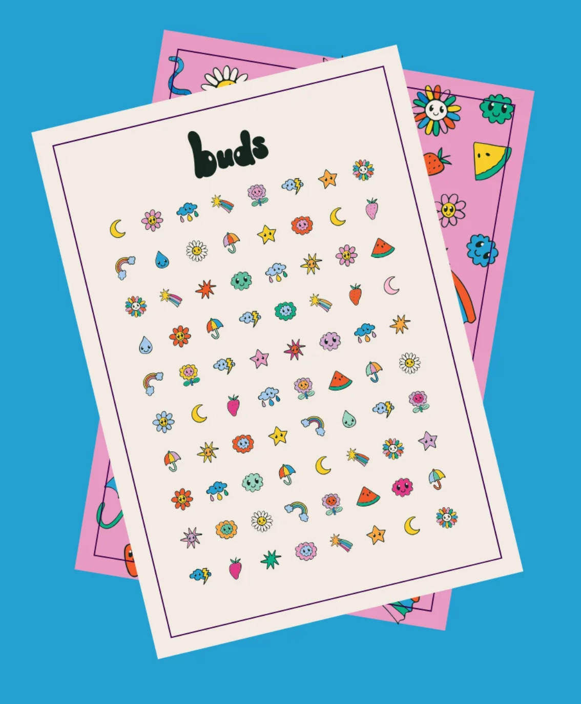 Kids Nail Stickers - Weather