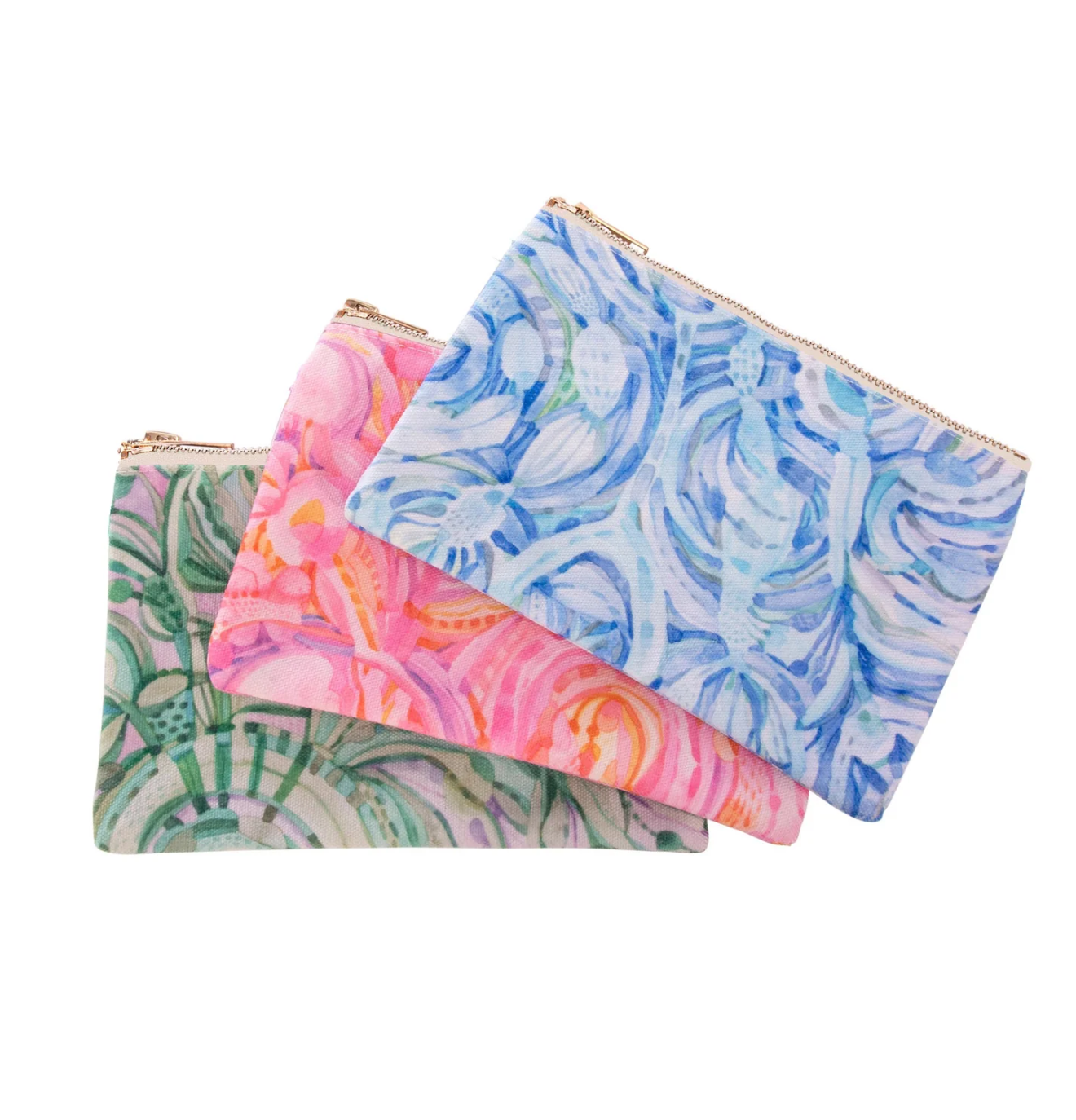 The Australian Collection Canvas Clutch Purse - Various Designs
