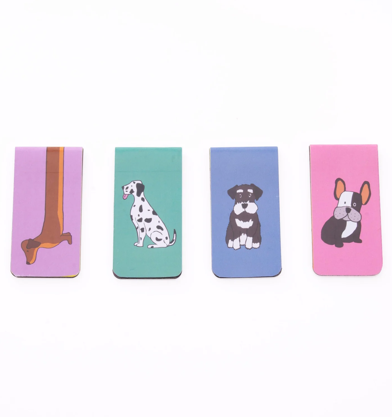 The Dog Collective Magnetic Bookmarks - 4pcs Set