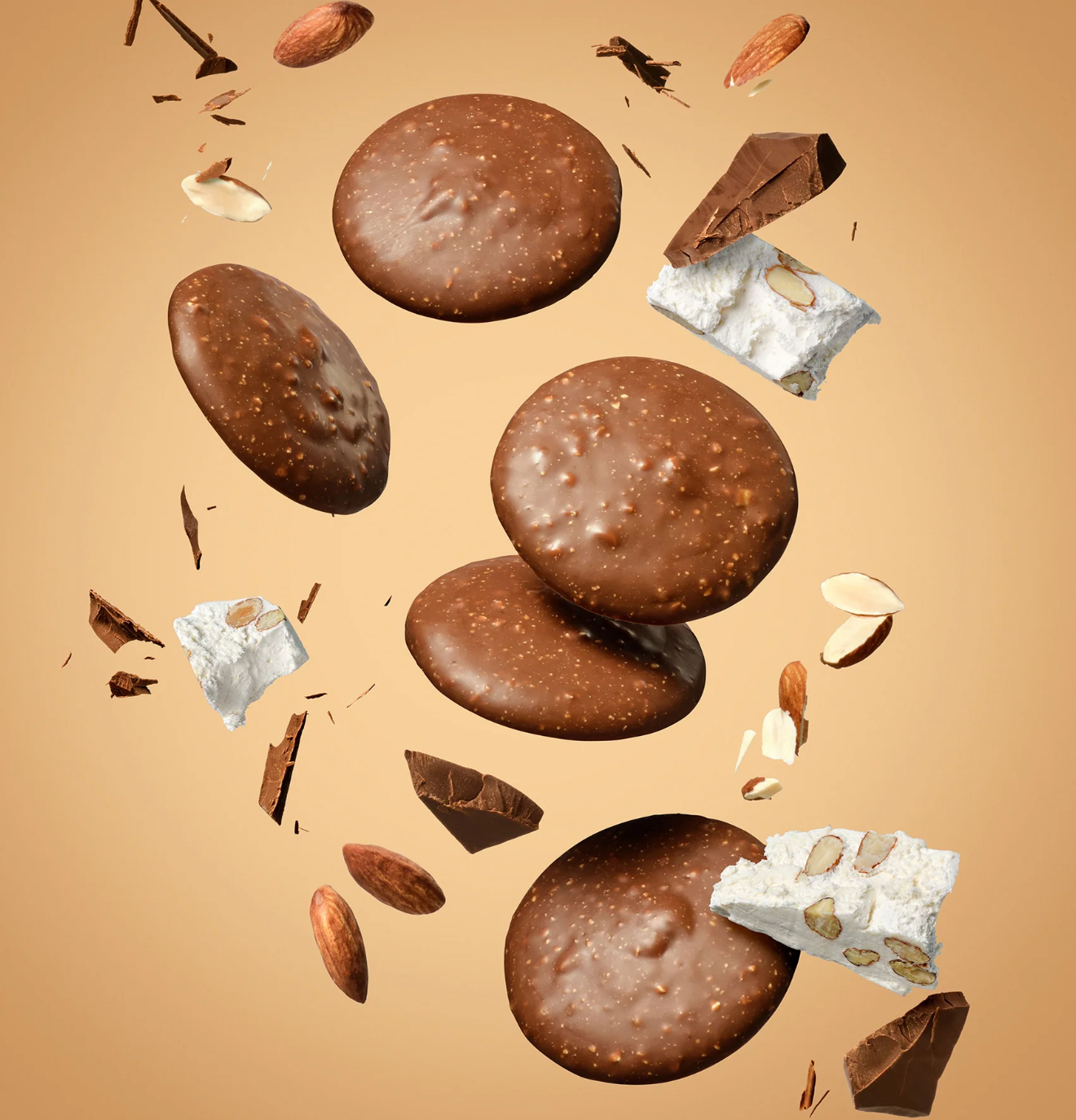 Almond Nougat Dotties 100g