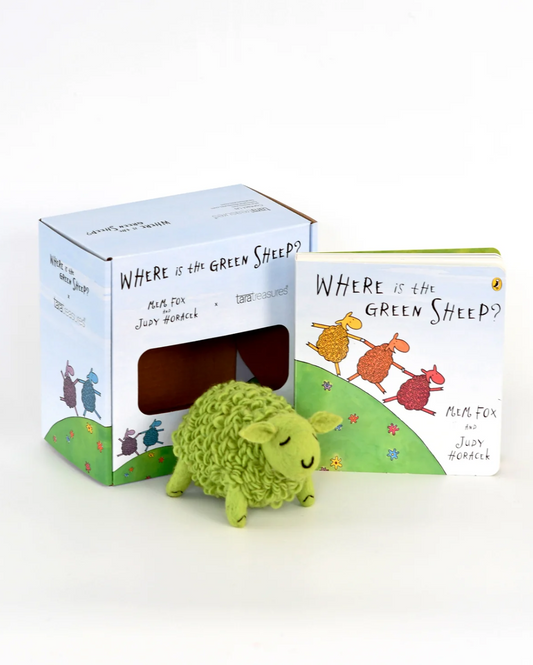 Where is Green Sheep? - Toy & Book Set