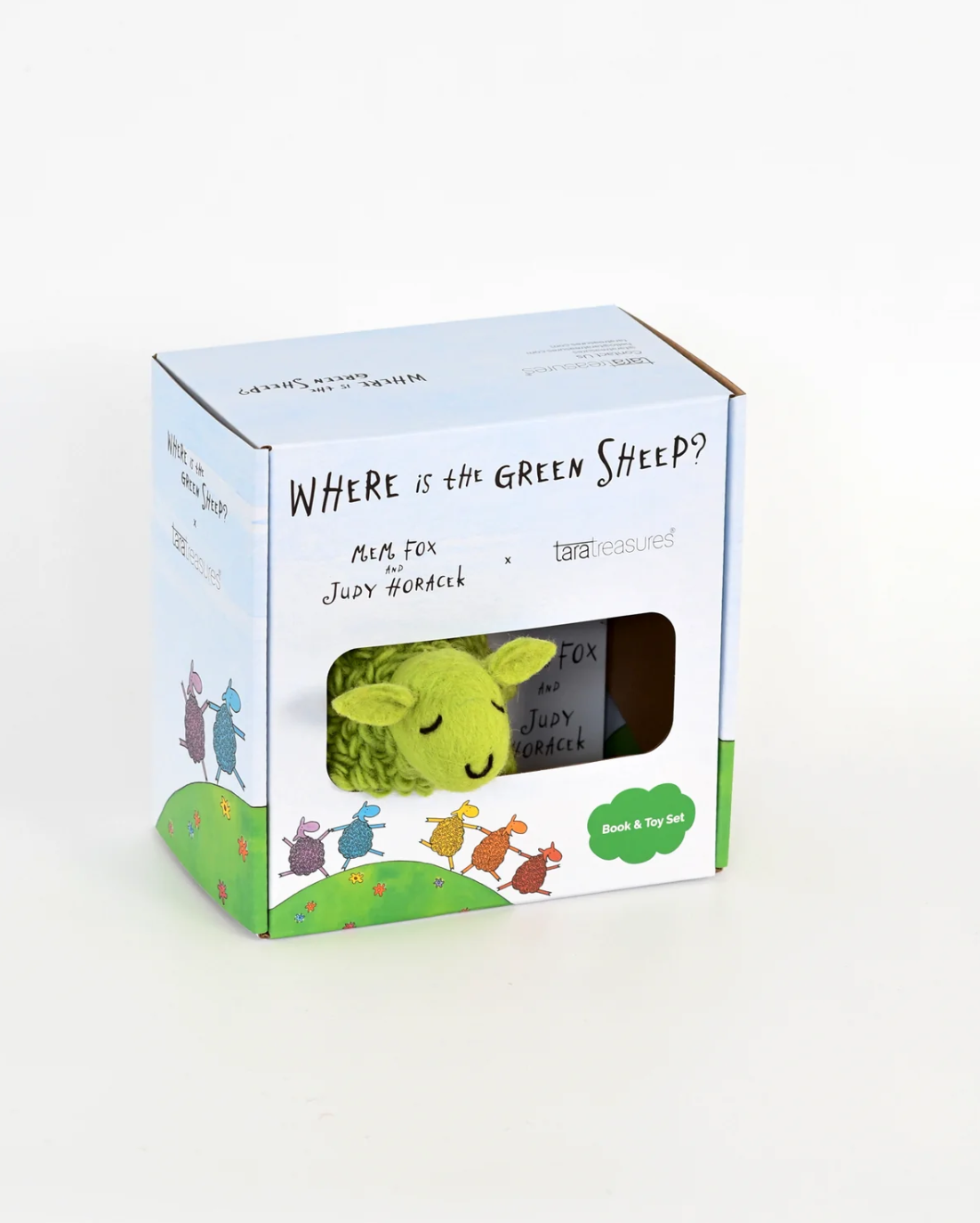Where is Green Sheep? - Toy & Book Set