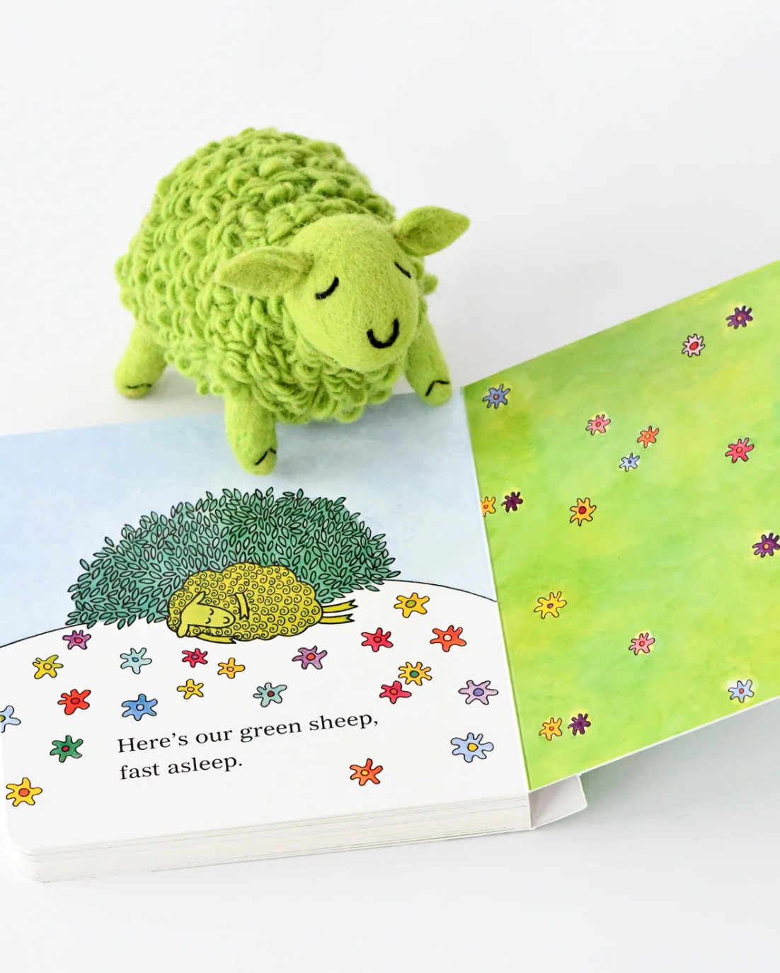 Where is Green Sheep? - Toy & Book Set