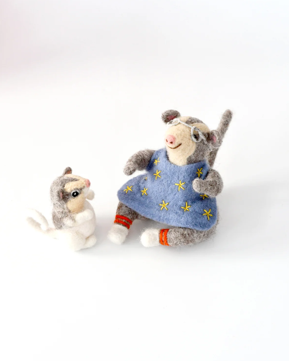 Possum Magic Grandma Poss & Hush - Book & Toy Playset
