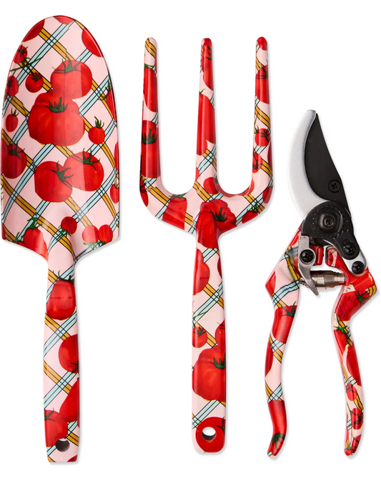 Pomodori Garden Tools and Gloves Set
