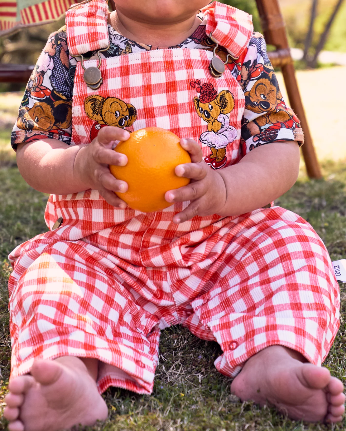 Blinky Bill Baby Corduroy Overalls