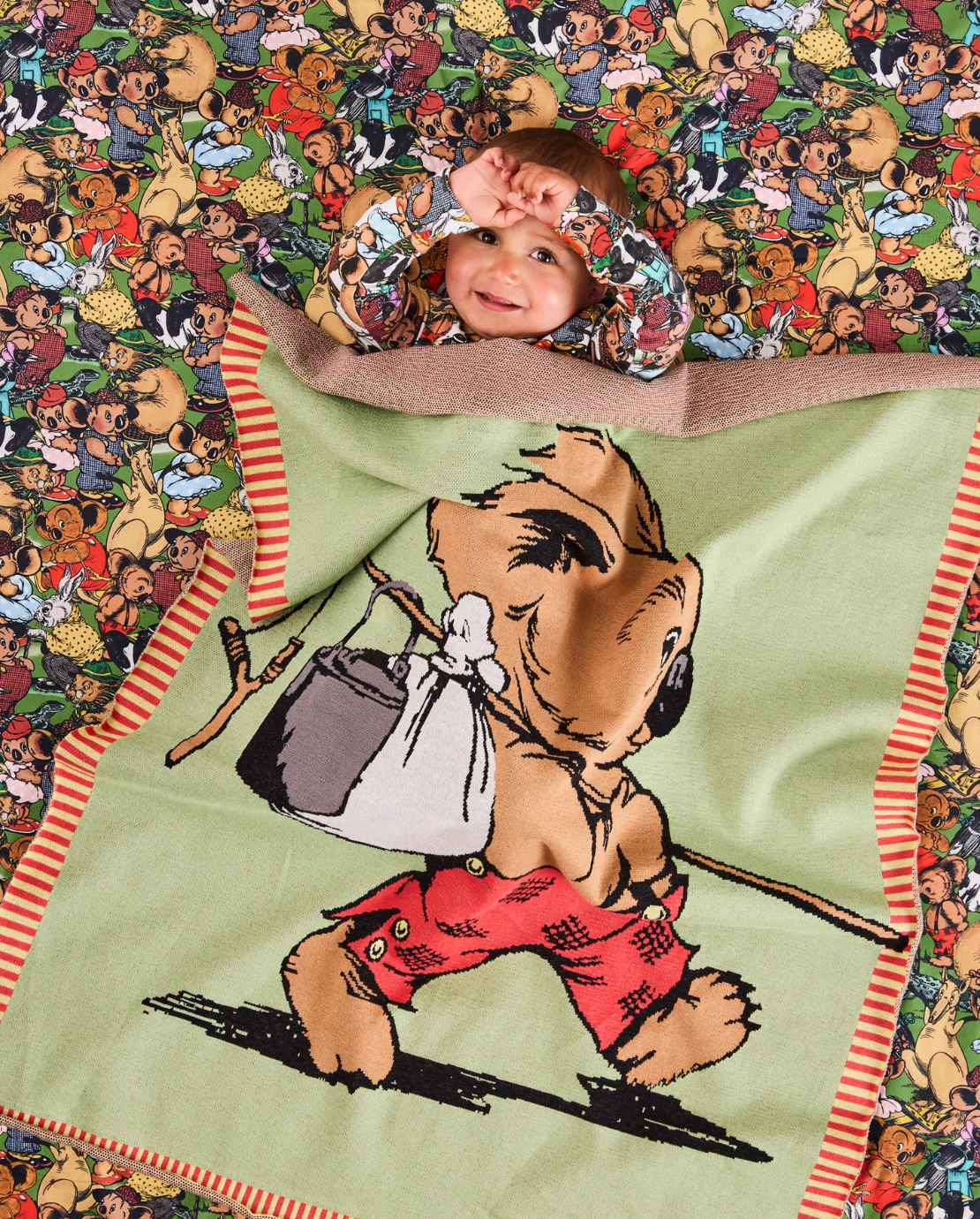 Blinky Bill - Cotton Knitted Blanket